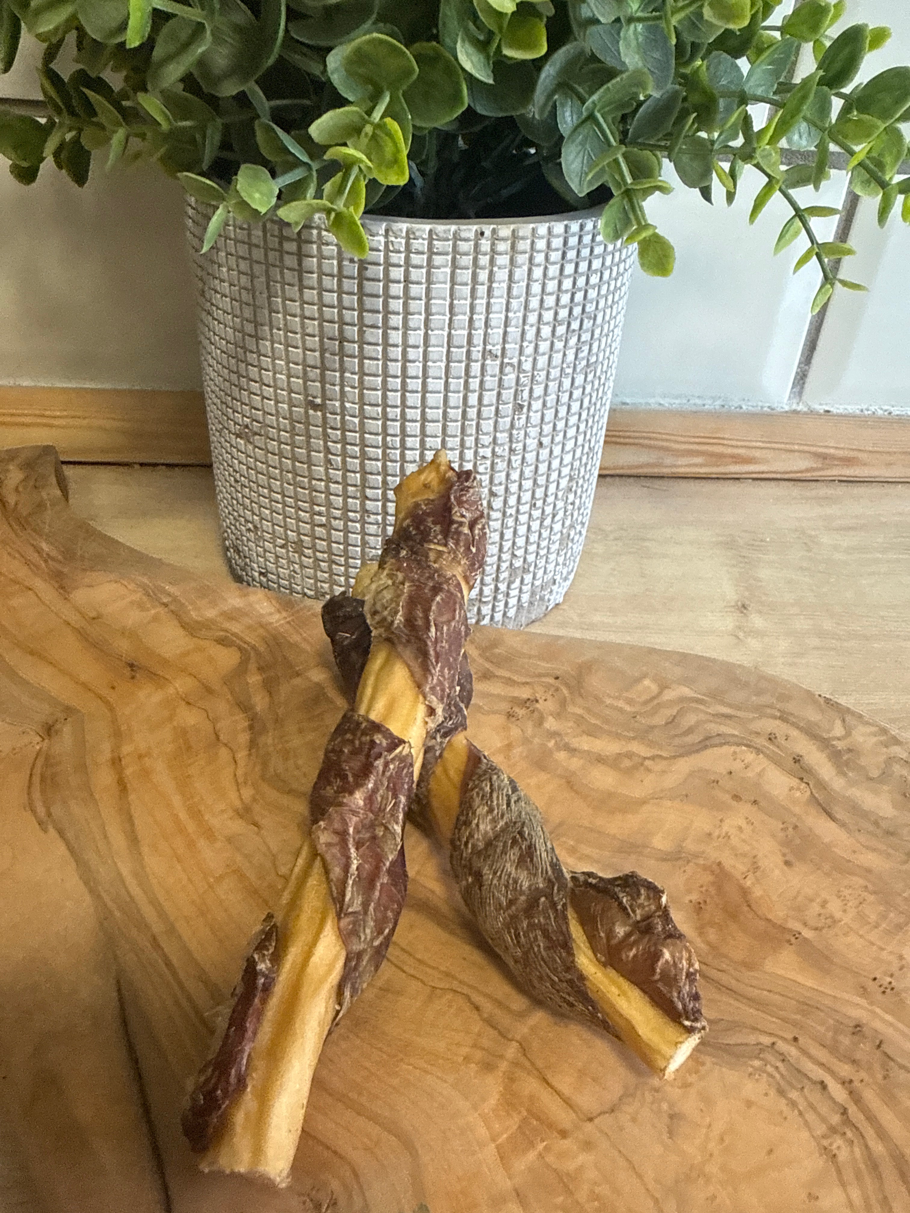 Single buffalo tail wrapped in billington