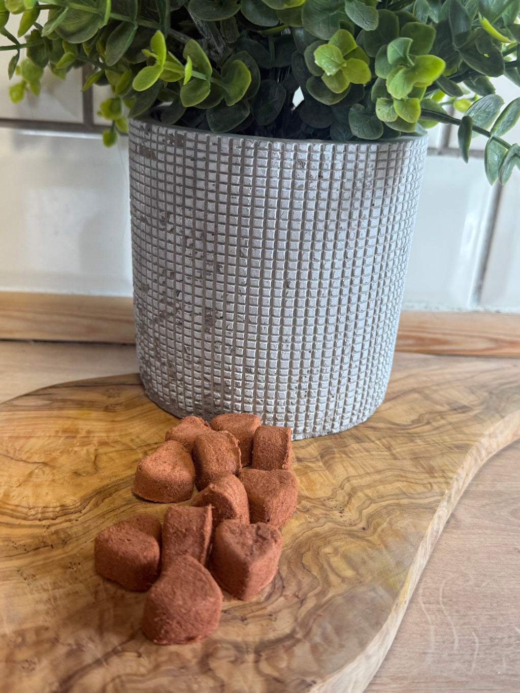 Freeze dried Rabbit blood hearts