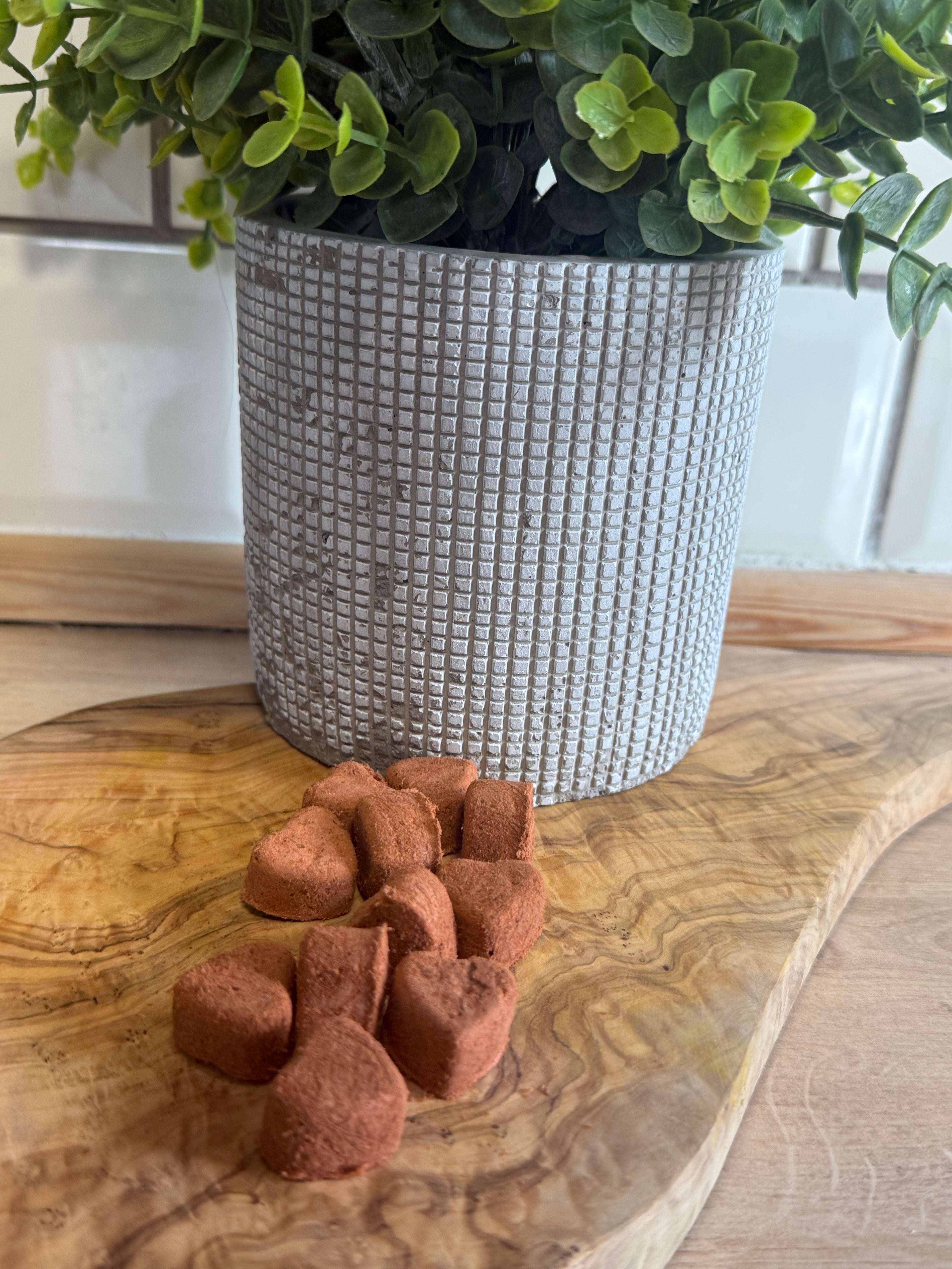 Freeze dried Rabbit blood hearts