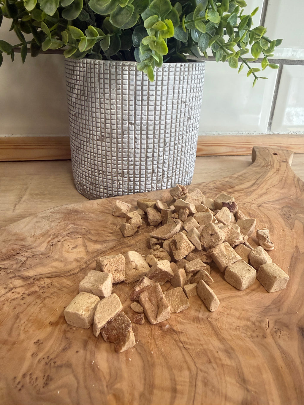 Freeze dried duck liver