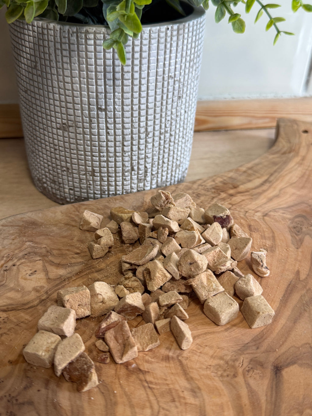 Freeze dried duck liver