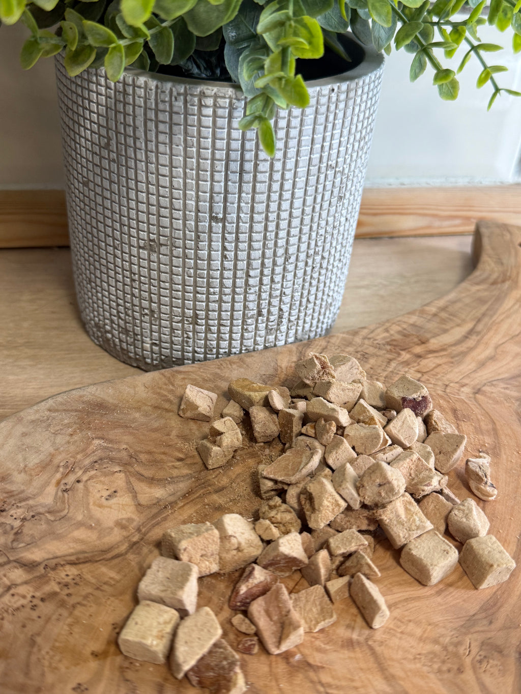 Freeze dried duck liver