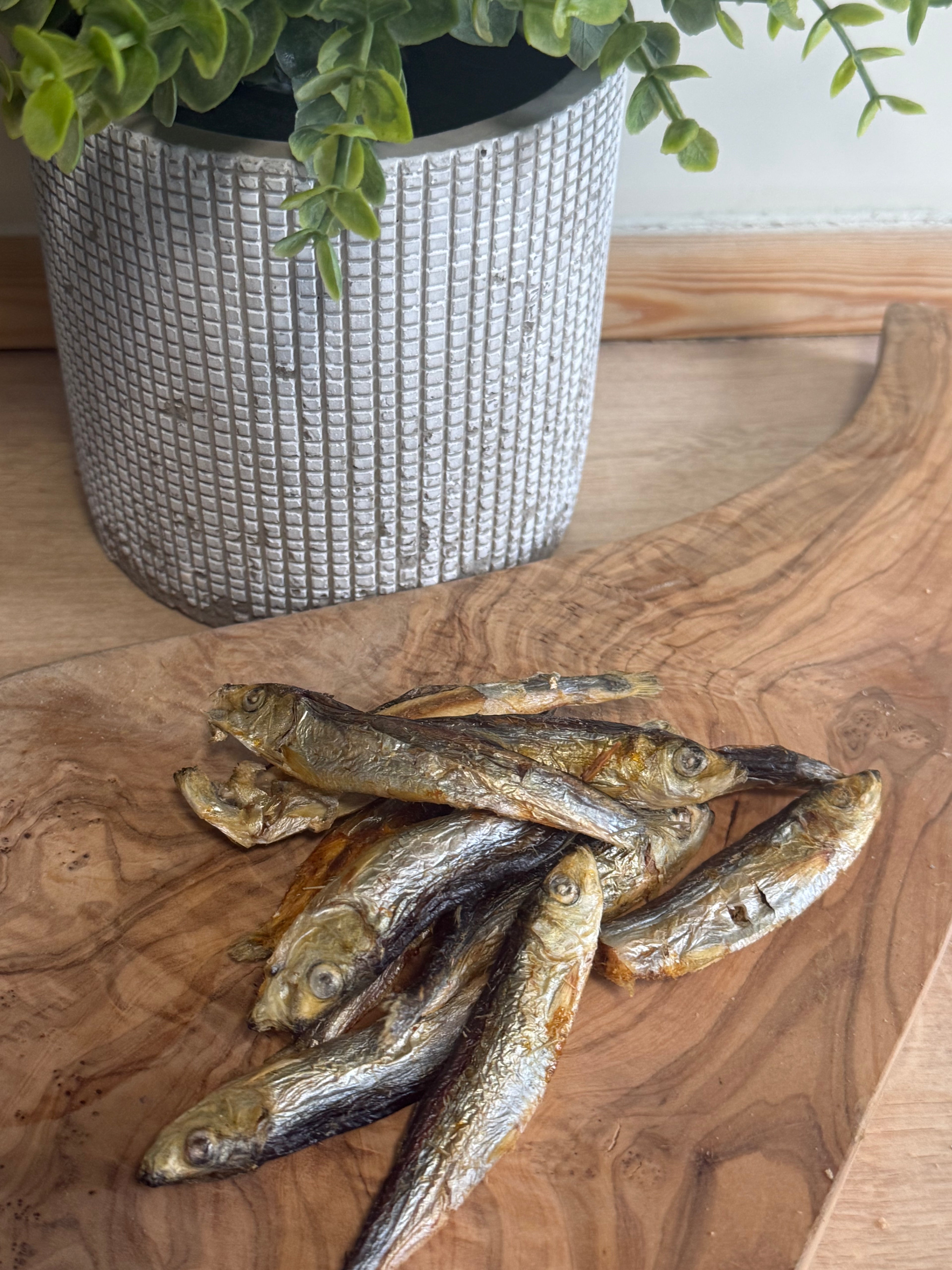 Freeze dried herring