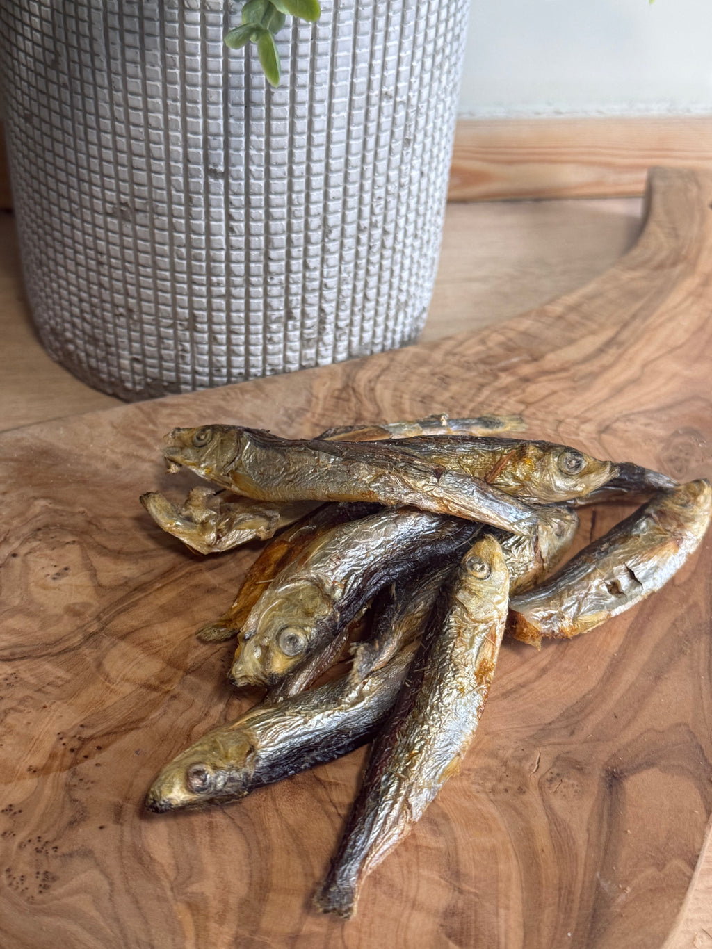 Freeze dried herring