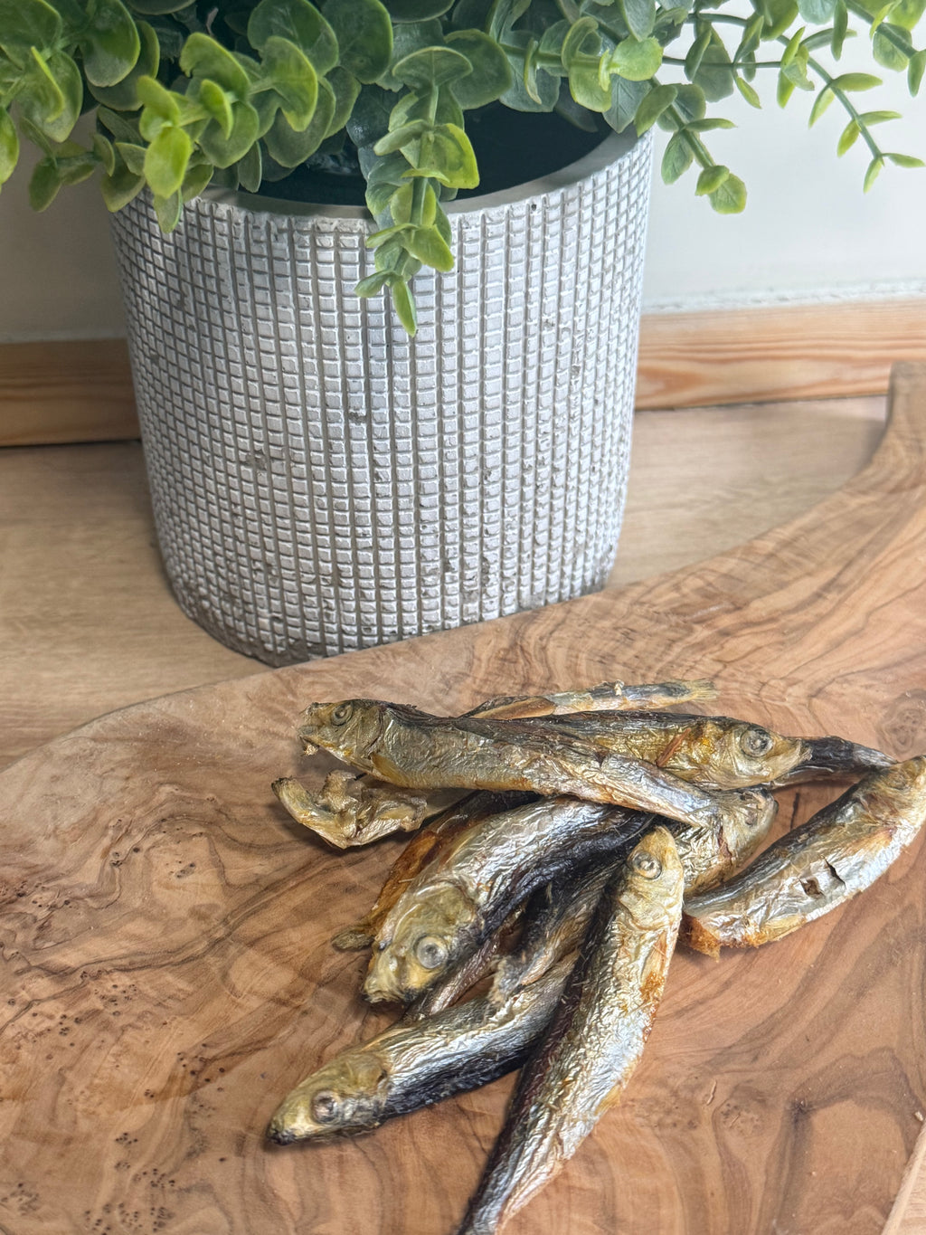 Freeze dried herring