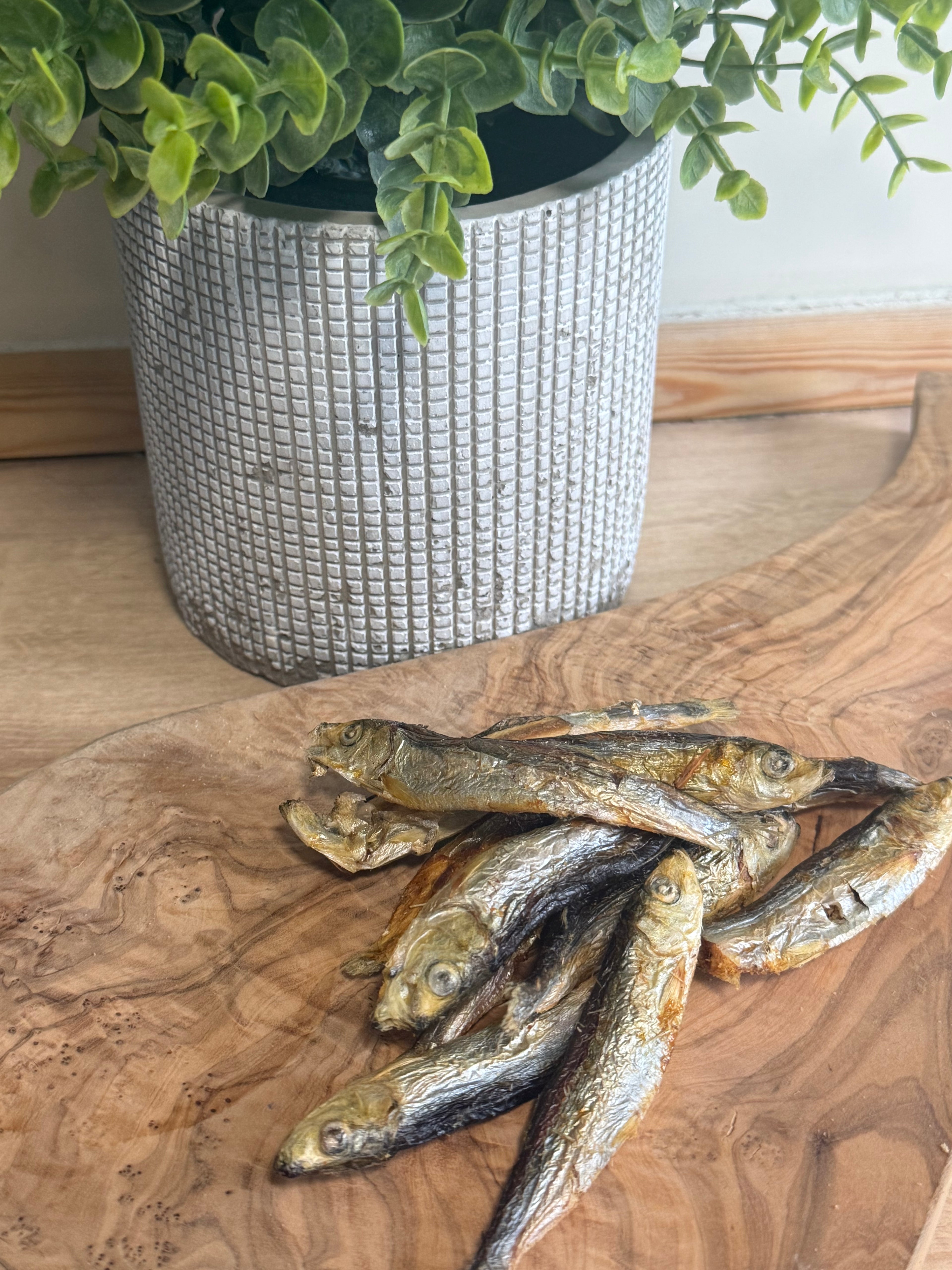 Freeze dried herring