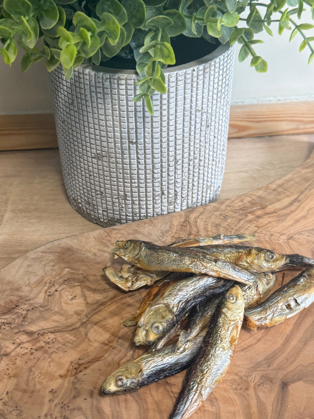 Freeze dried herring