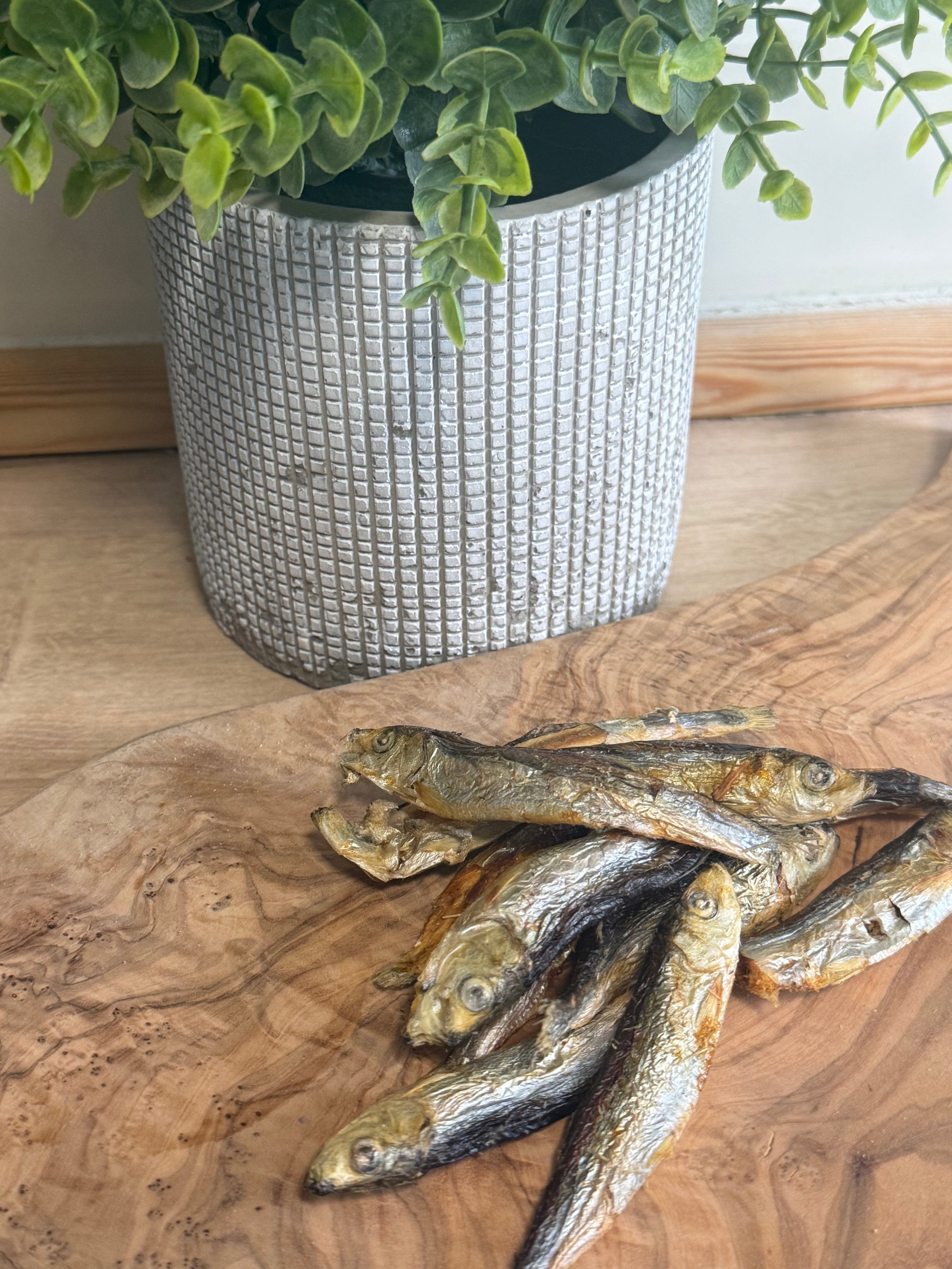 Freeze dried herring