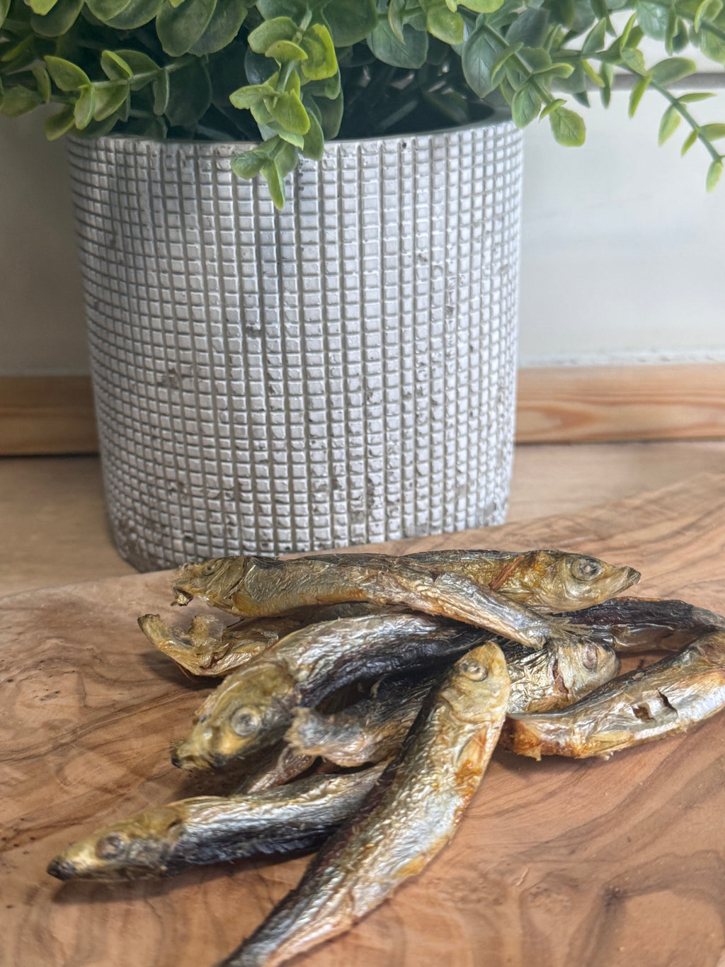 Freeze dried herring
