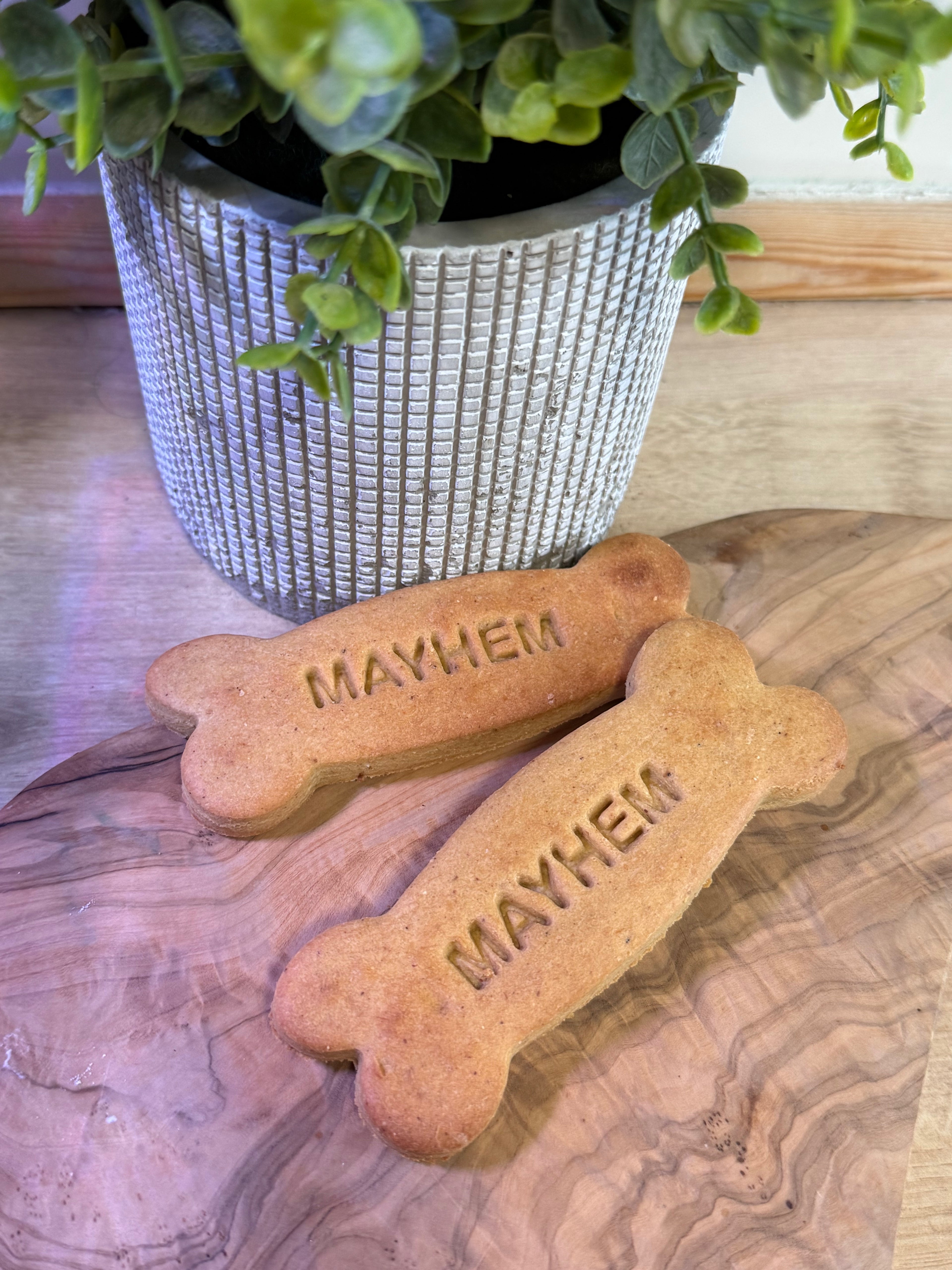 Mayhem bone banana and peanut butter