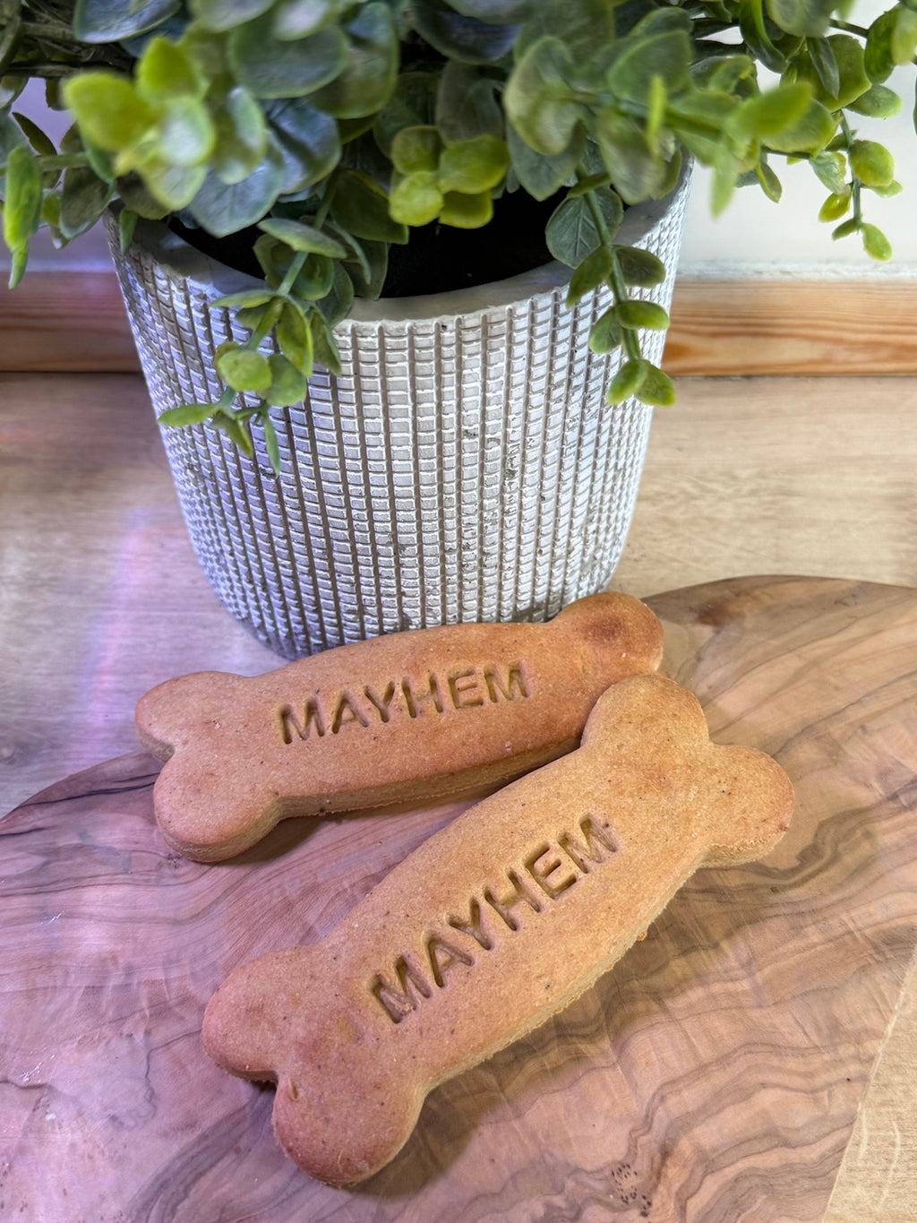 Mayhem bone banana and peanut butter