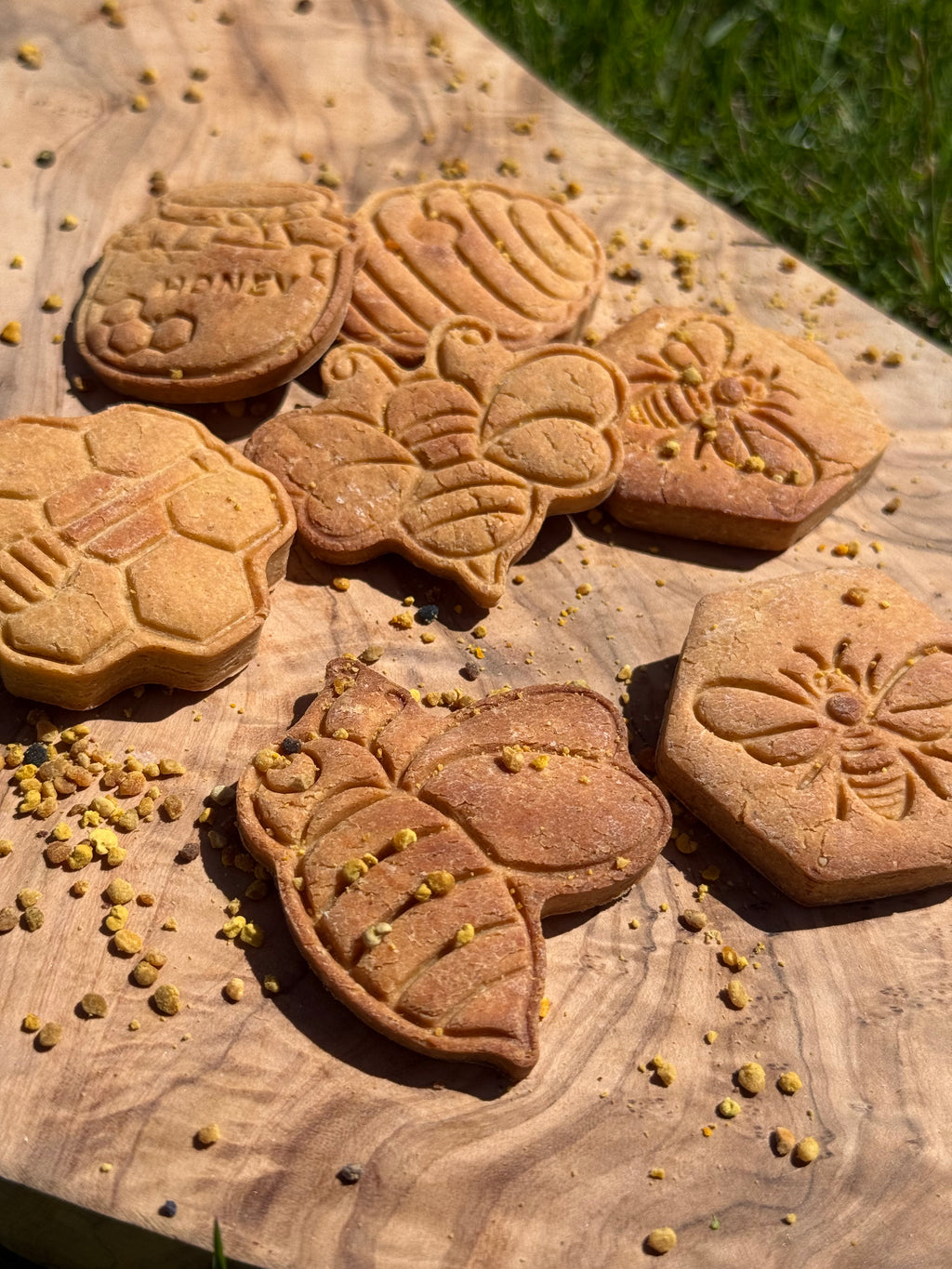 Peanut butter and honey biscuits