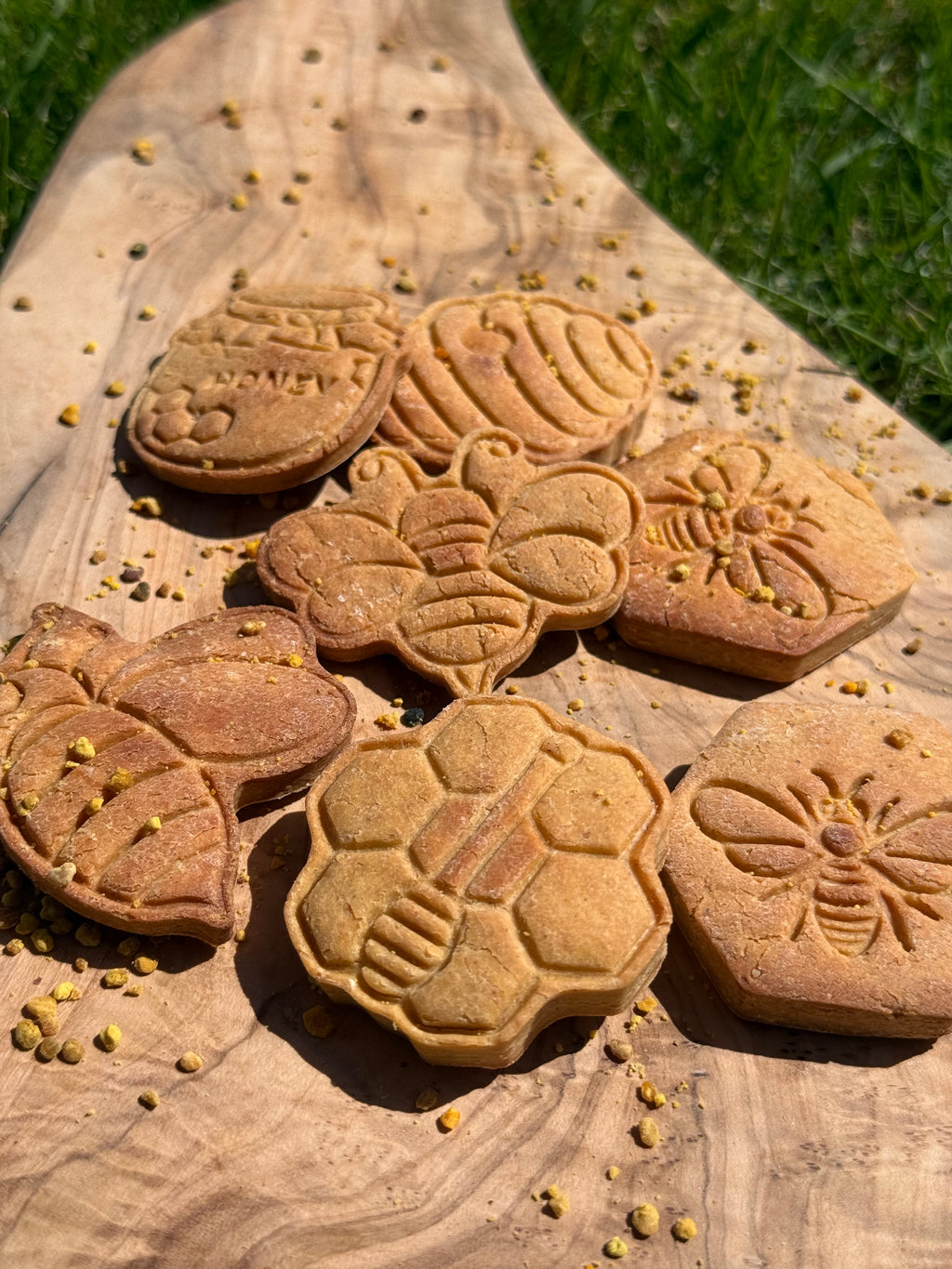 Peanut butter and honey biscuits