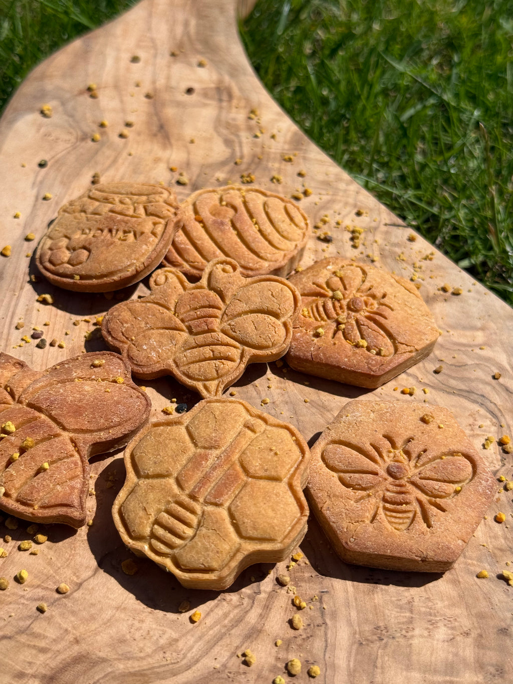 Peanut butter and honey biscuits