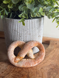 Sweet potato and apple pretzel