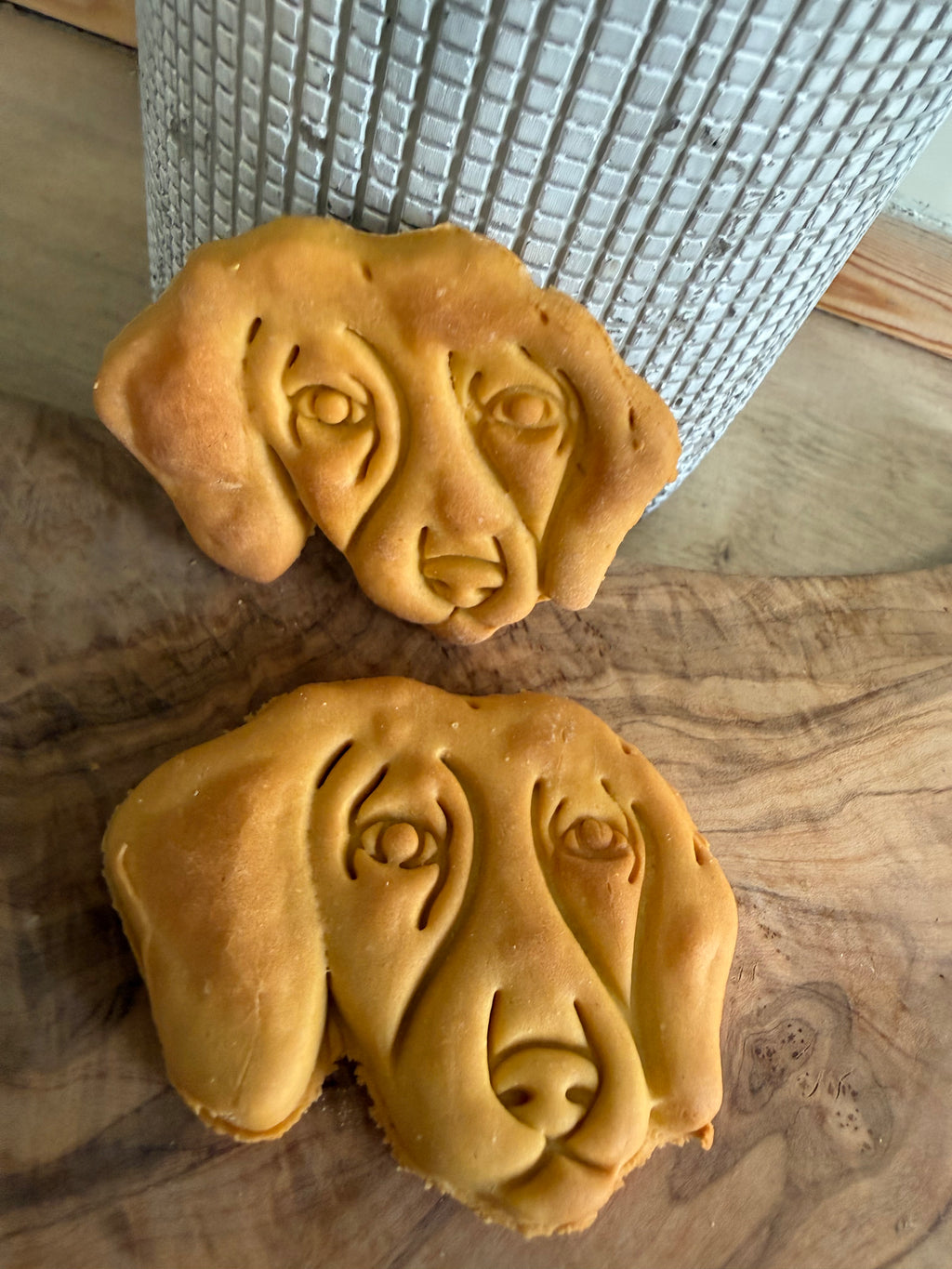Dachshund sweet potato biscuits