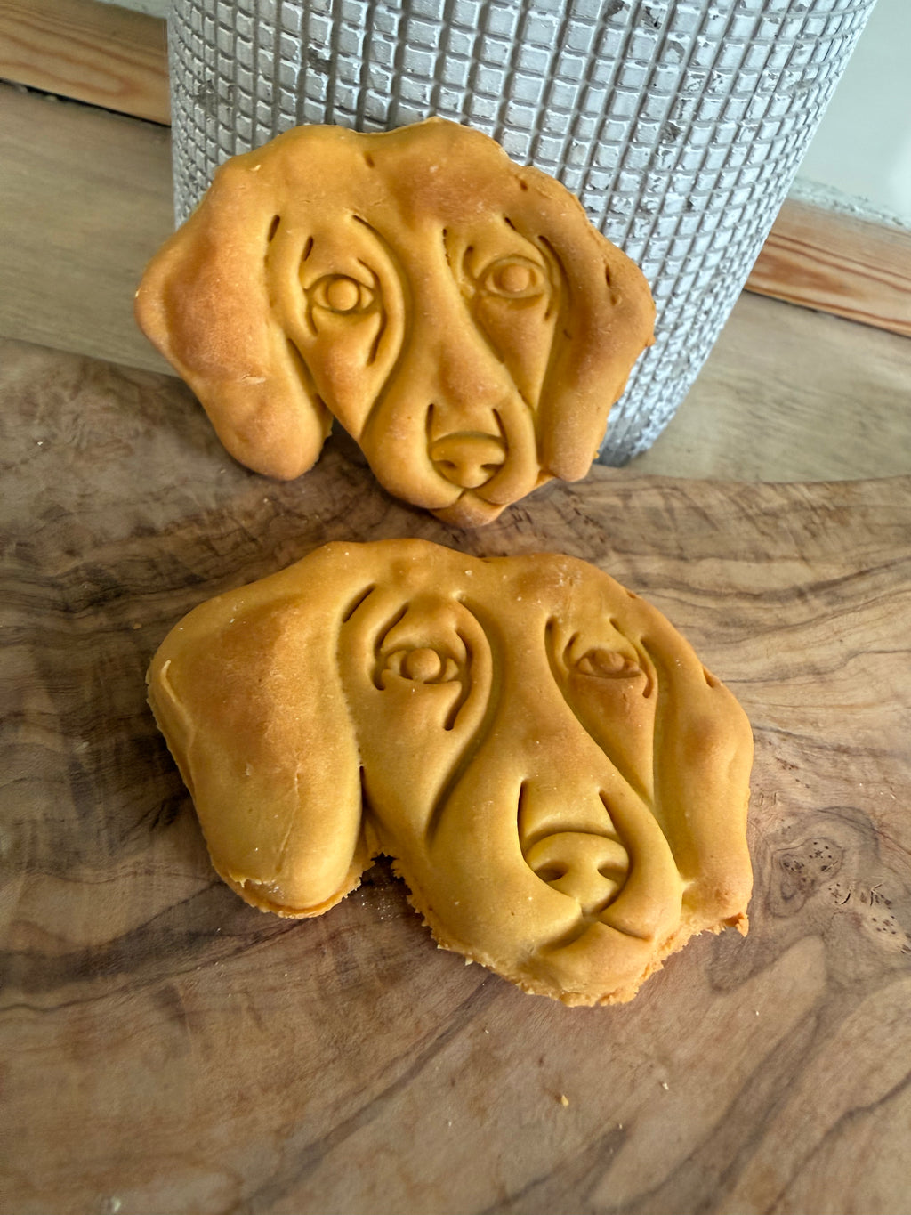 Dachshund sweet potato biscuits