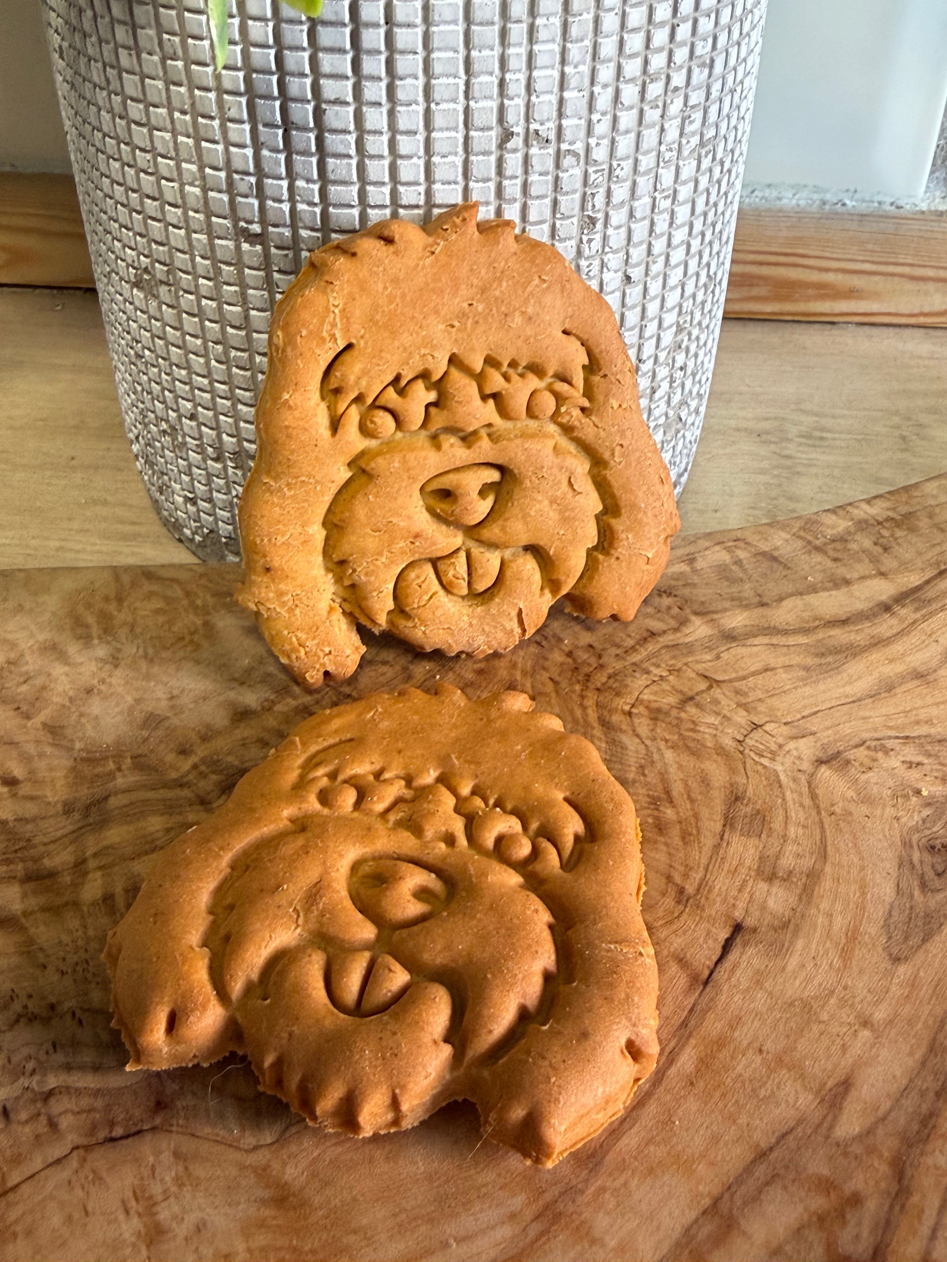 Peanut butter cockapoo biscuits