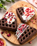 Trio of waffles