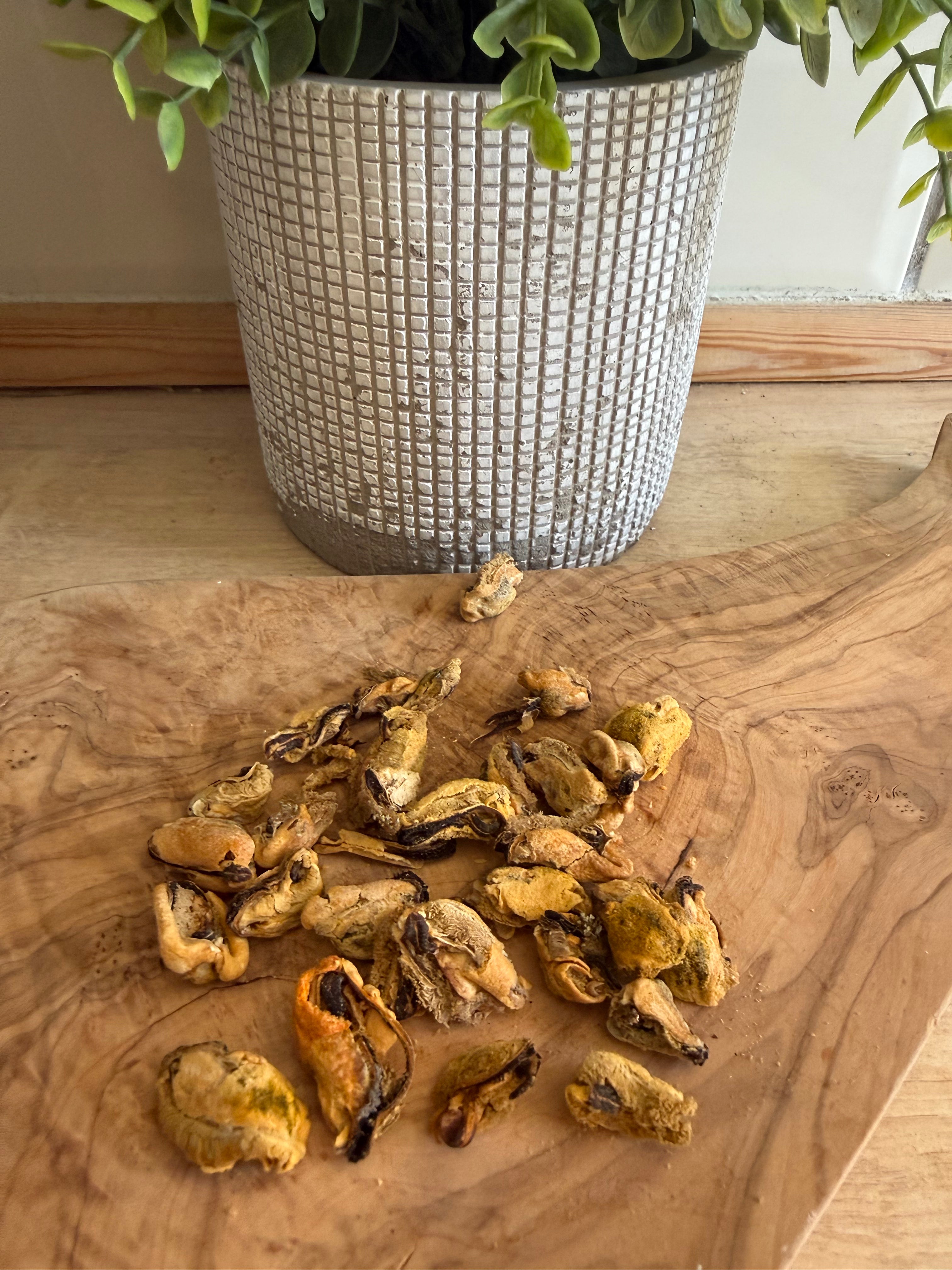 Freeze dried mussels