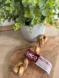 Peanut butter and beef braid