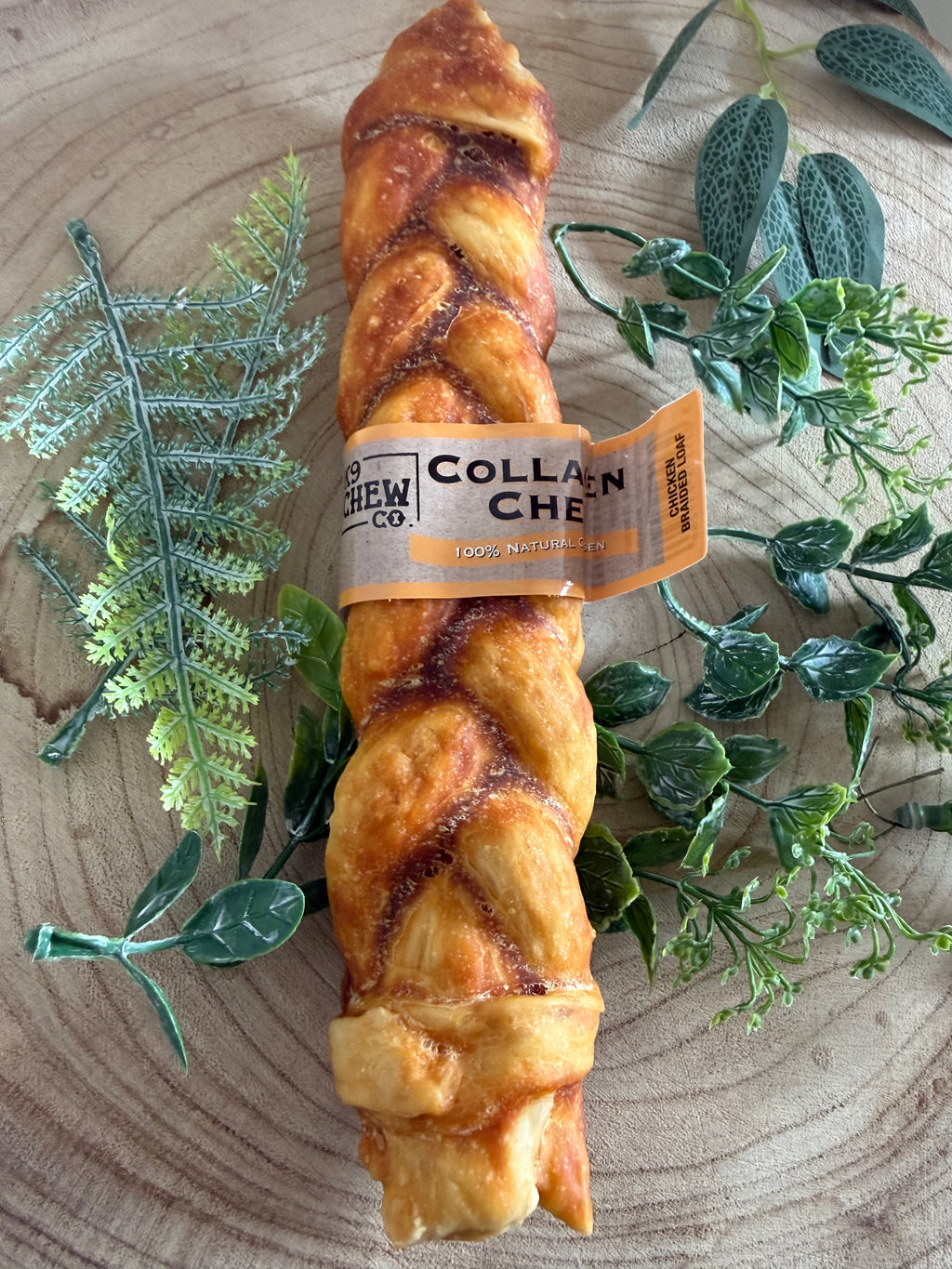 Collagen braided loaf