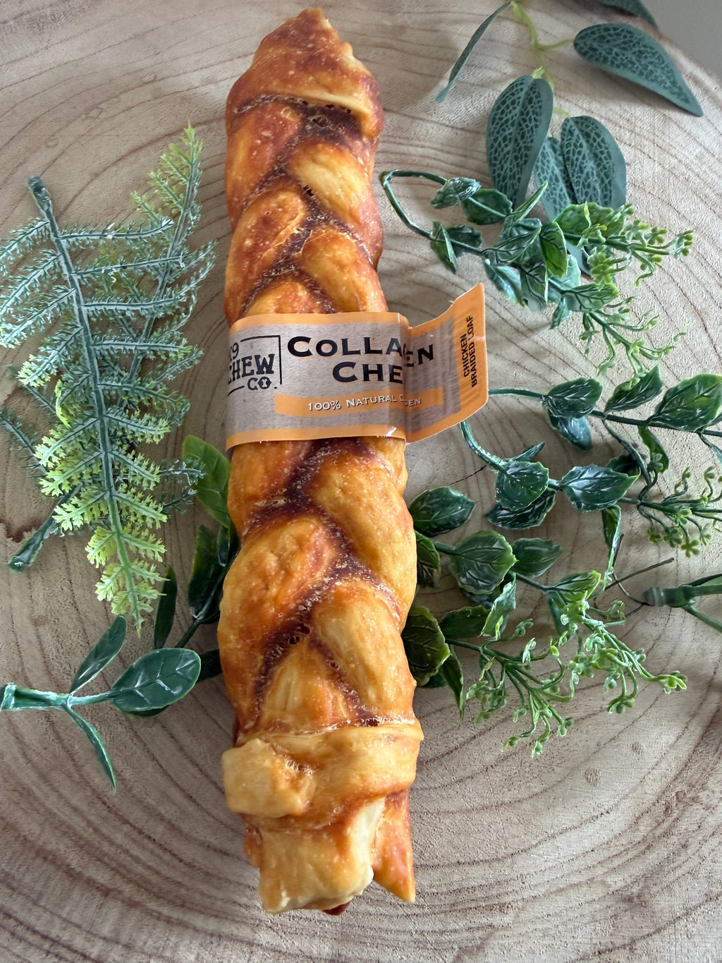 Collagen braided loaf