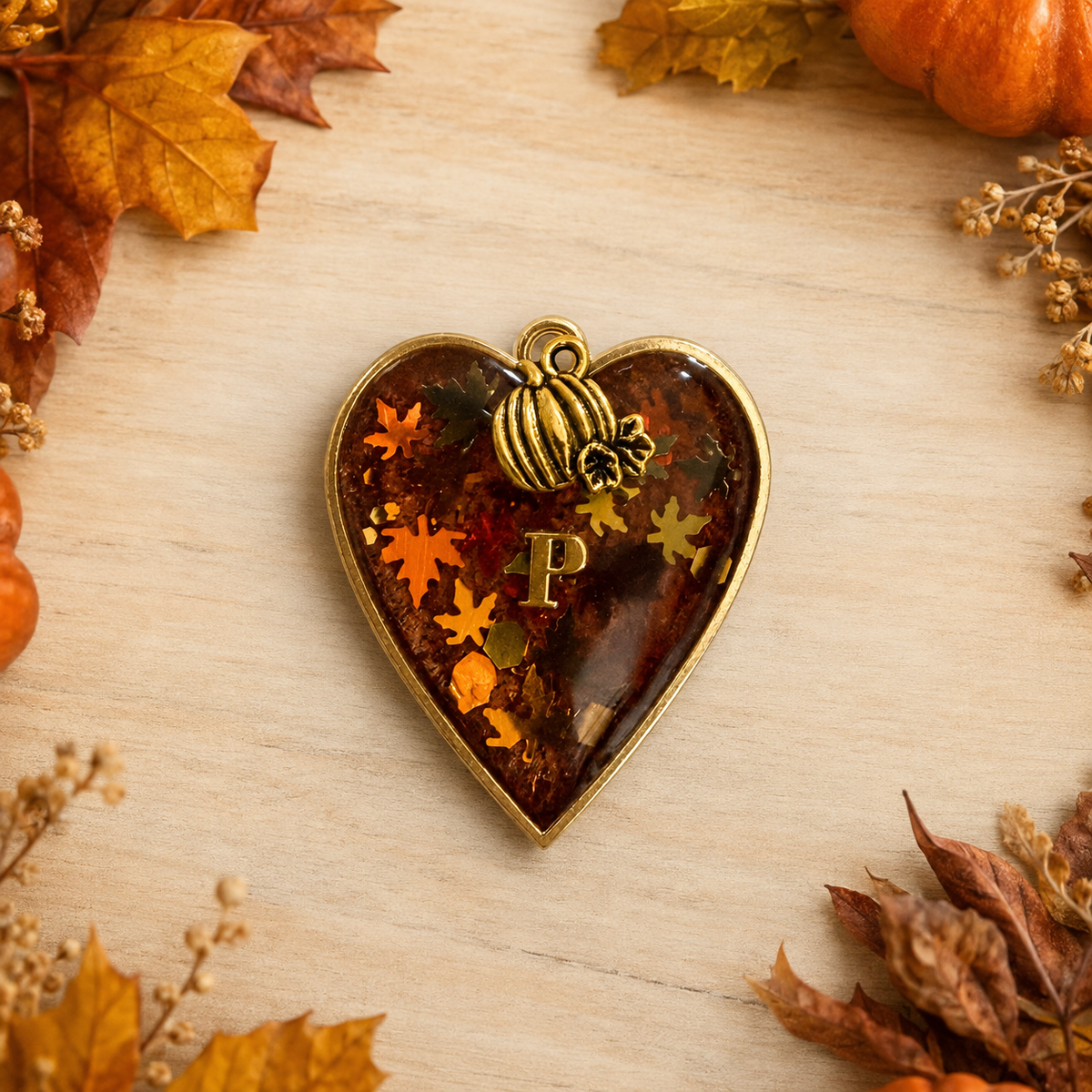 Autumn vibe ID charm