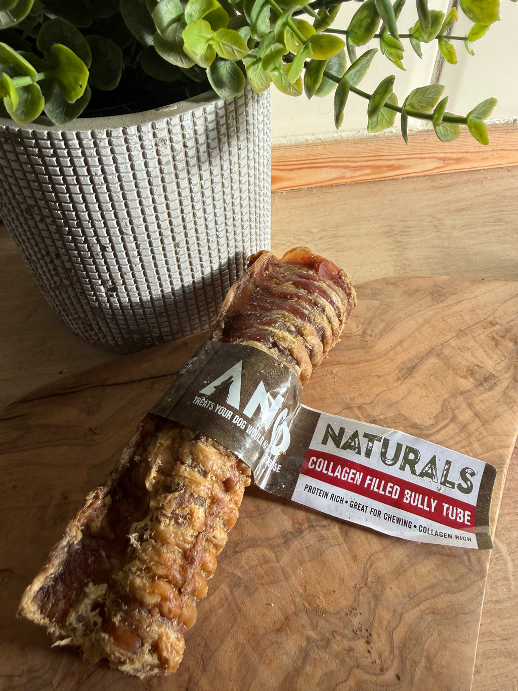Collagen filled bully tube
