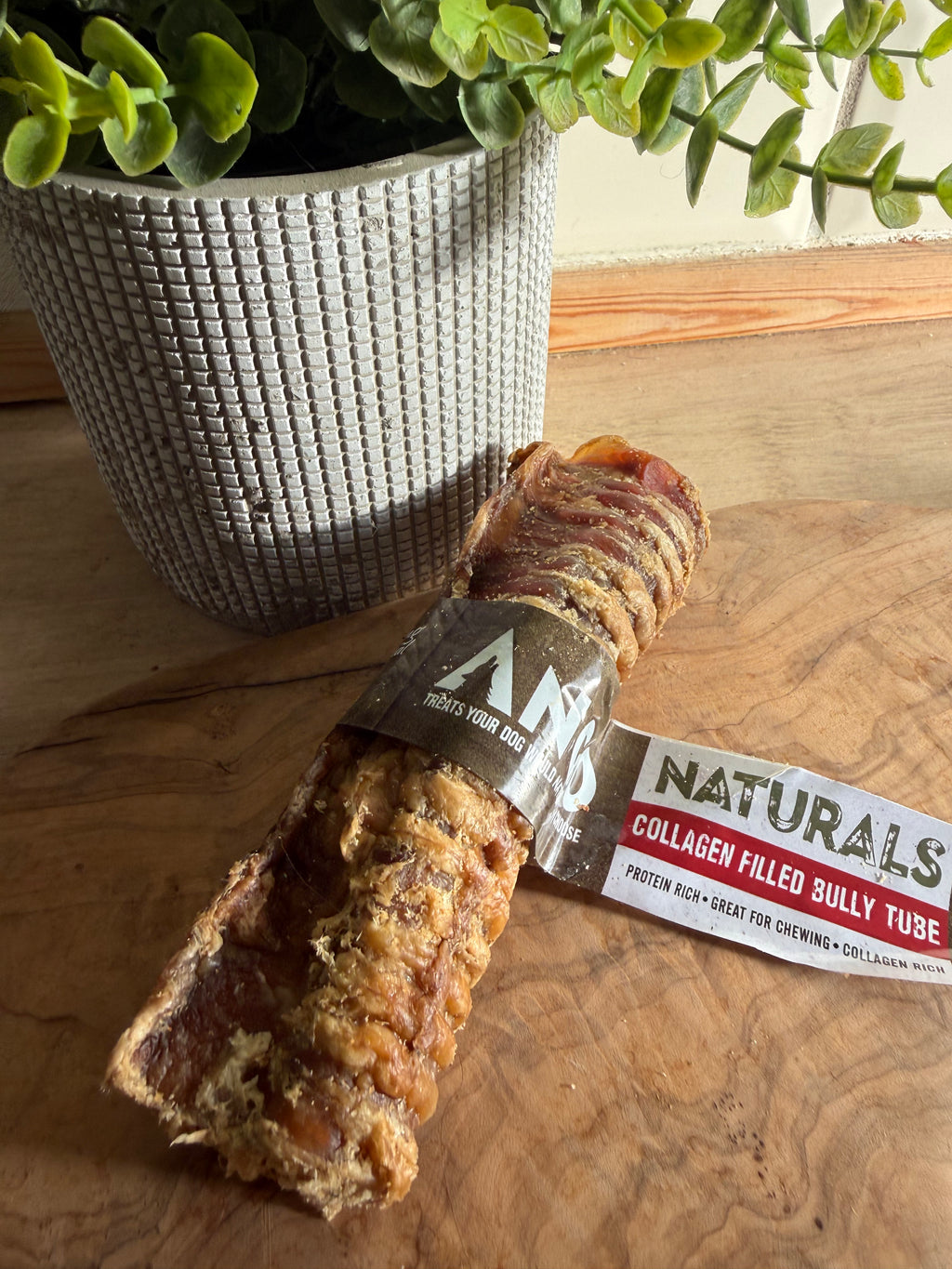 Collagen filled bully tube