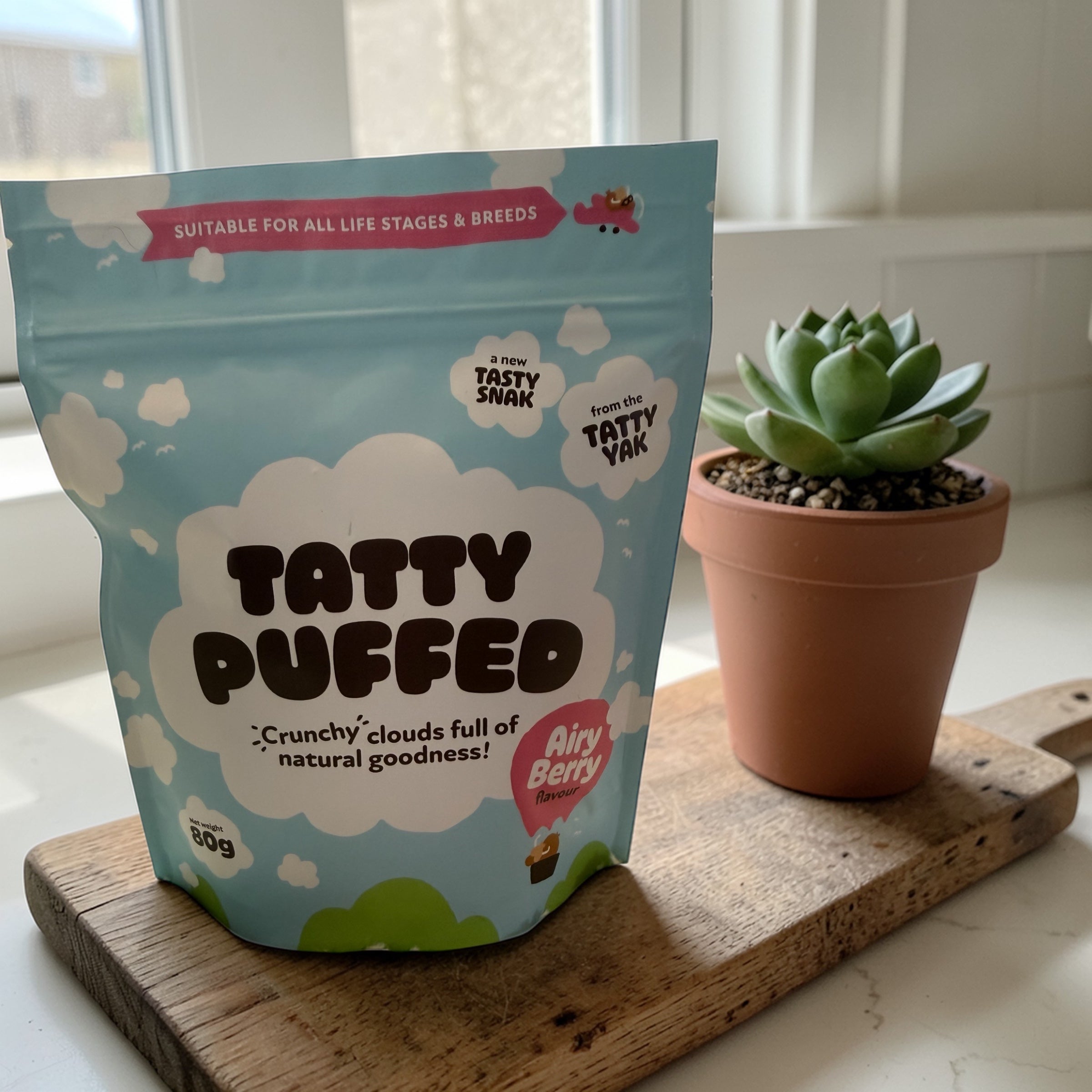 Tatty puffed yak